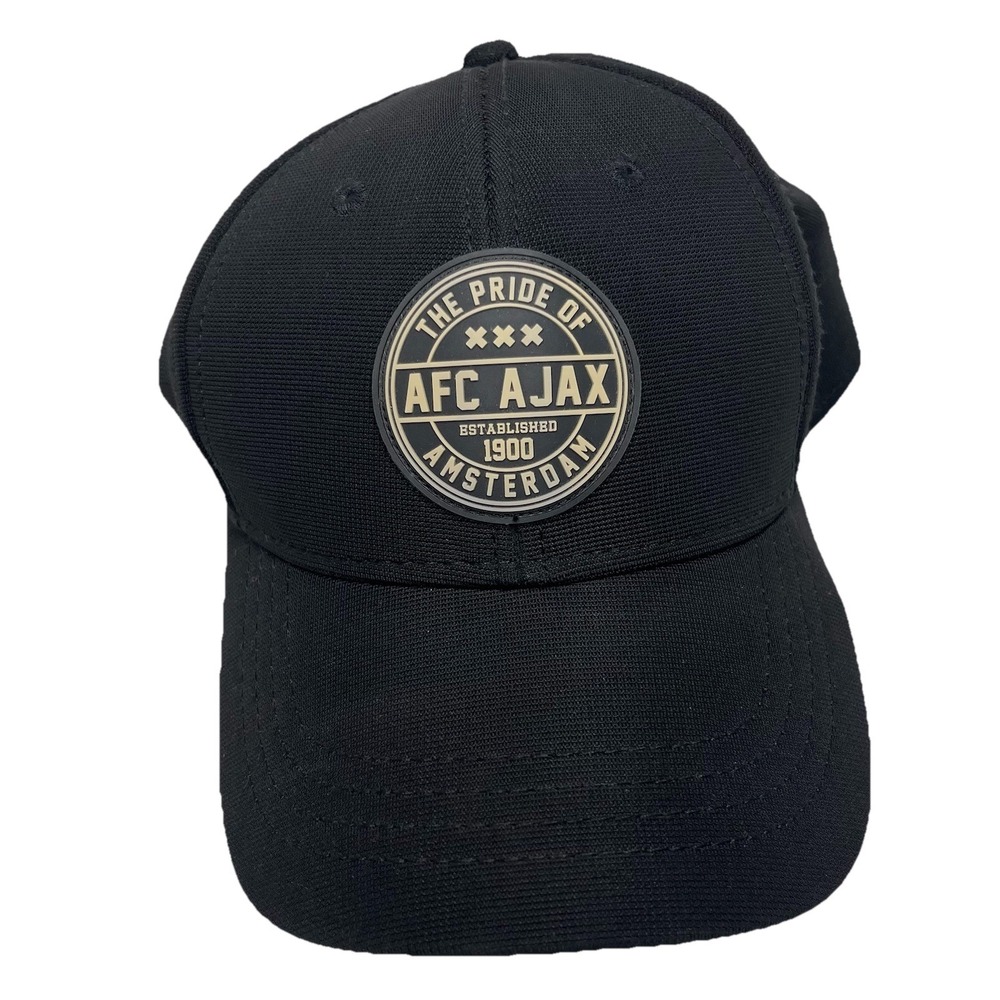 Official Ajax Amsterdam Football Club Strap Back Adjustable Black